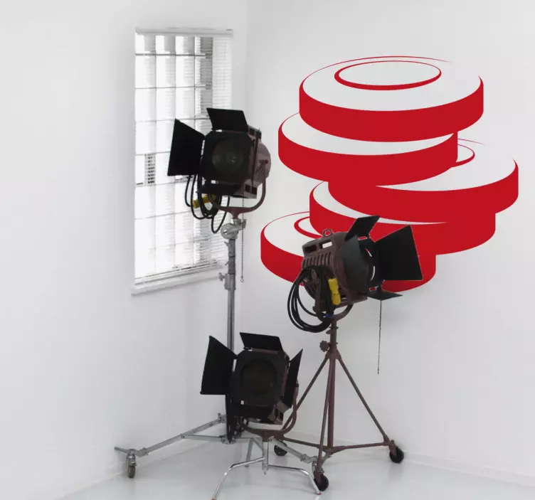 Filmrollen Aufkleber - TenStickers