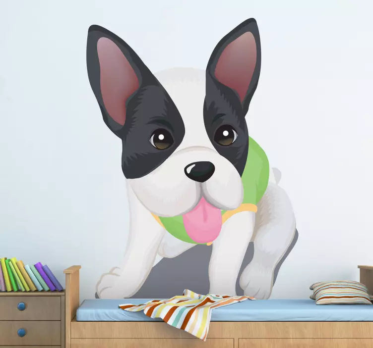 Französische Bulldogge Aufkleber - TenStickers