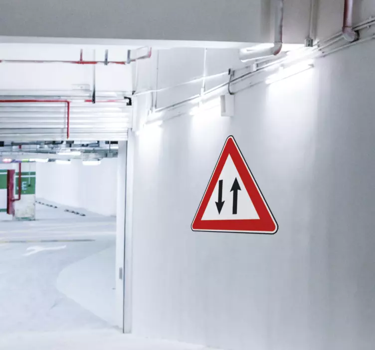 Gegenverkehr Sticker - TenStickers