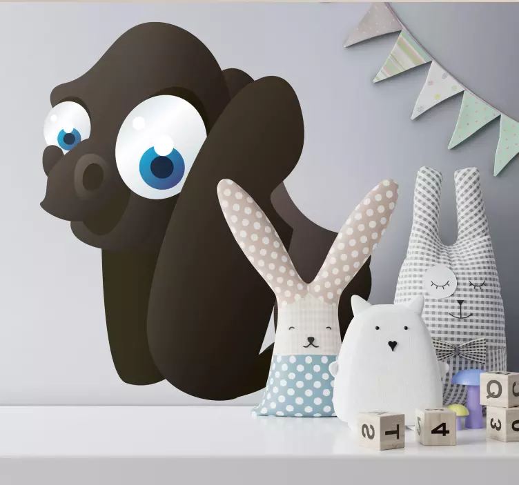 Gorilla Aufkleber - TenStickers