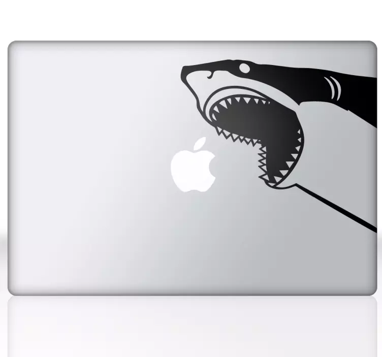 Hai iPad MacBook Aufkleber - TenStickers
