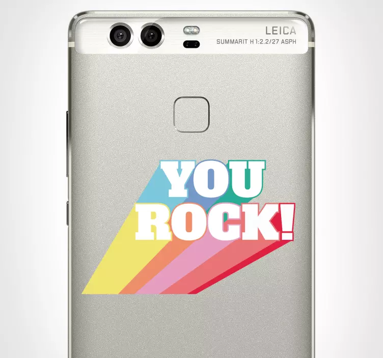 Huawei Sticker du rockst! - TenStickers