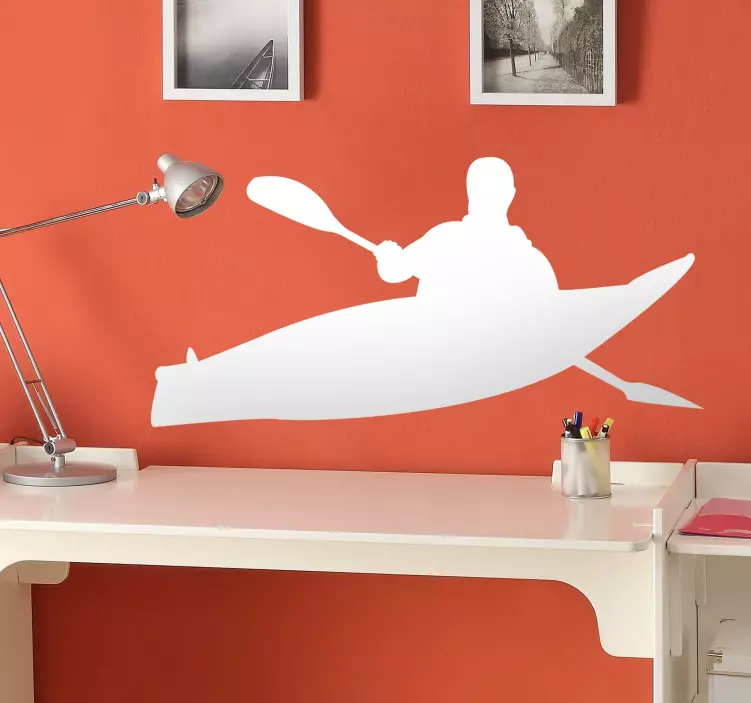 Kajak Sticker - TenStickers