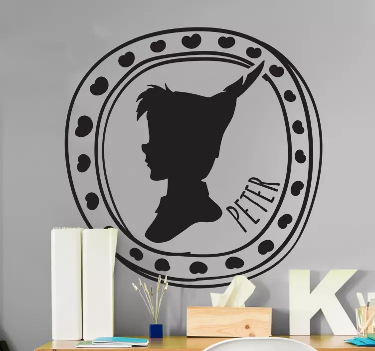 Kinder Porträt Aufkleber - TenStickers