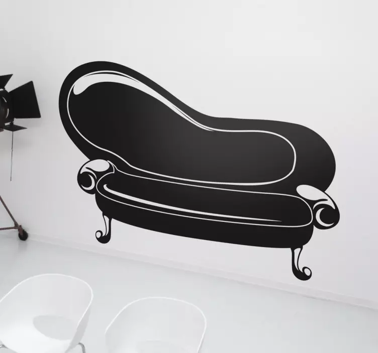 Klassisches Sofa Aufkleber - TenStickers