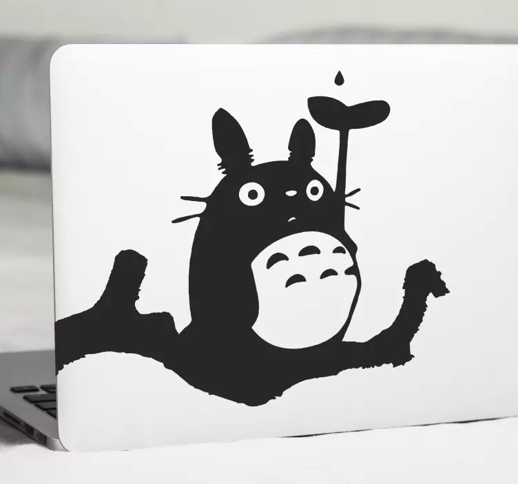 Laptop Aufkleber süßes waldtier - TenStickers
