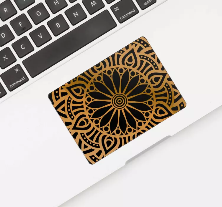 Mandala Trackpad Laptop Aufkleber - TenStickers