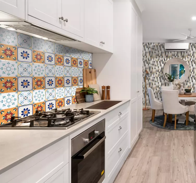 Fliesen Aufkleber mehrfarbig - TenStickers