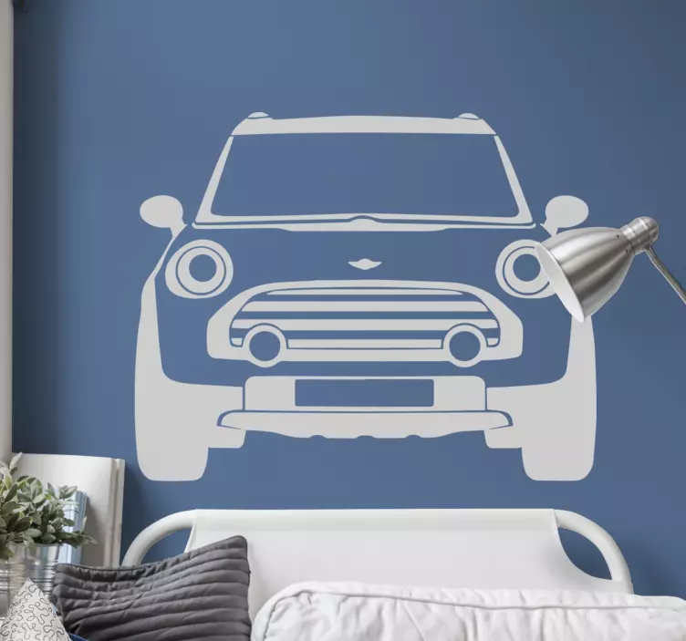 Mini Cooper Wandaufkleber - TenStickers
