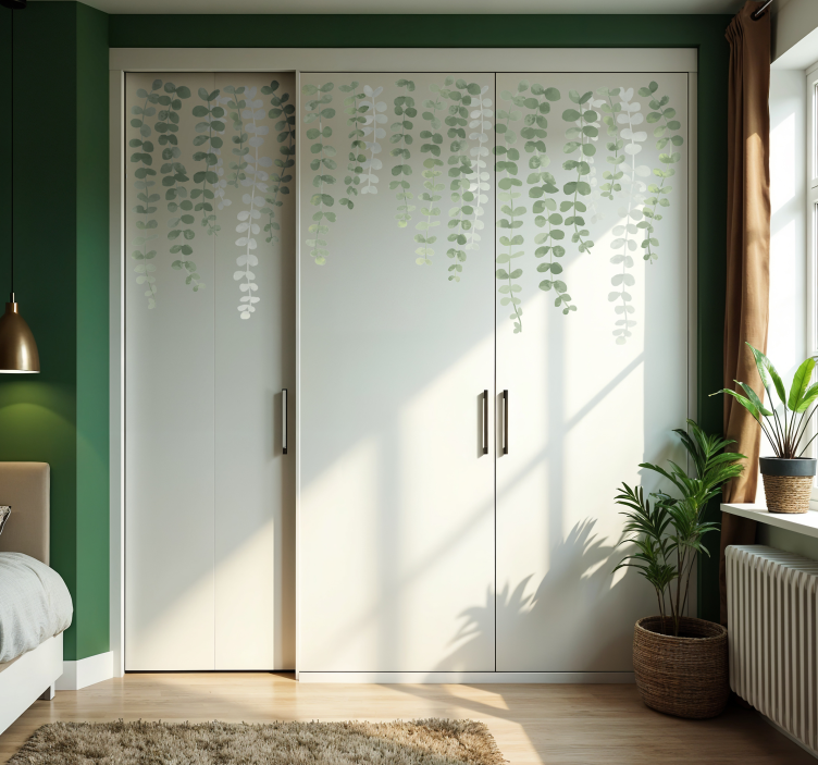 Möbelfolie hängepflanzen - TenStickers