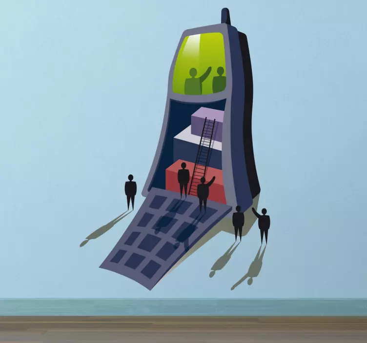 Mobiltelefon Business Aufkleber - TenStickers