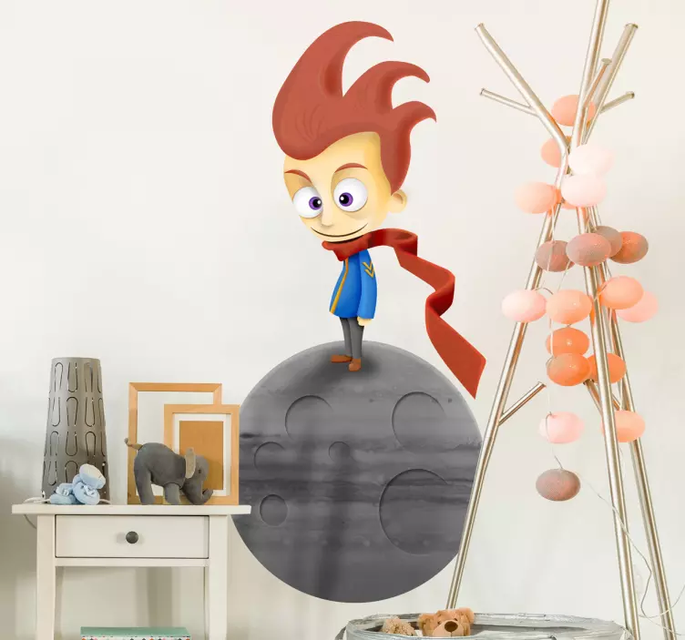 Moderner Der kleine Prinz Aufkleber - TenStickers