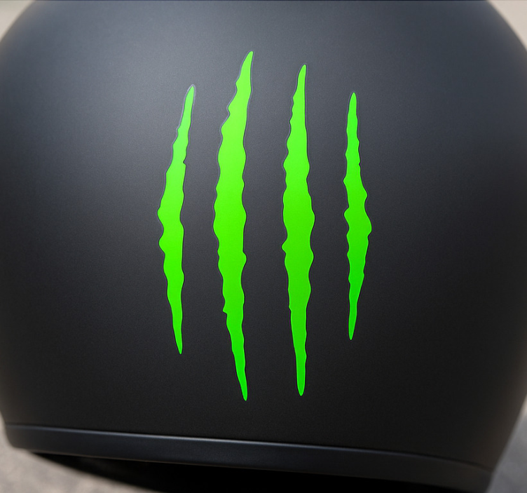 Motorrad Folie einfarbiges kratzer-design - TenStickers