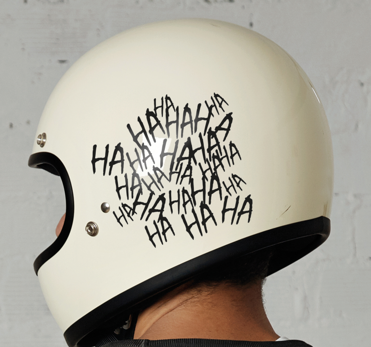 Motorrad Folie lachen sie einfarbiges design - TenStickers