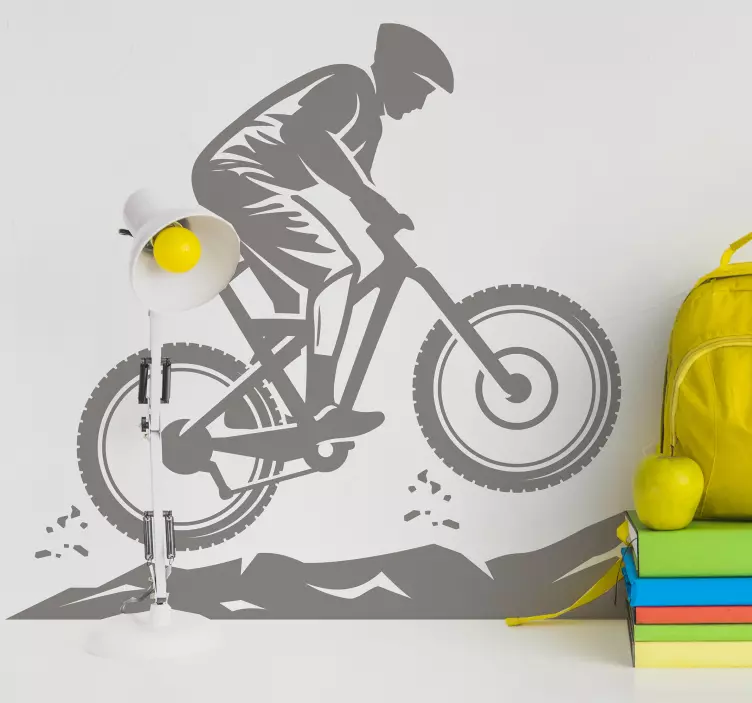 Mountainbike Fahrrad aufkleber - TenStickers