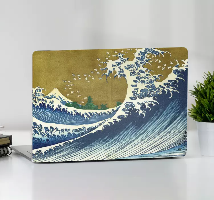 Laptop Aufkleber Kaijo kein fuji - TenStickers