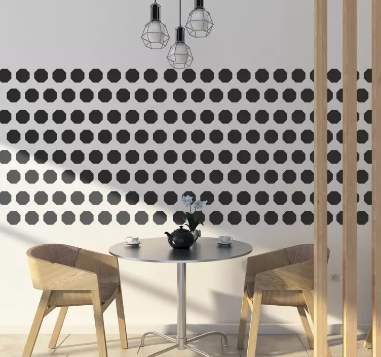 Oktagon Wandtattoo - TenStickers