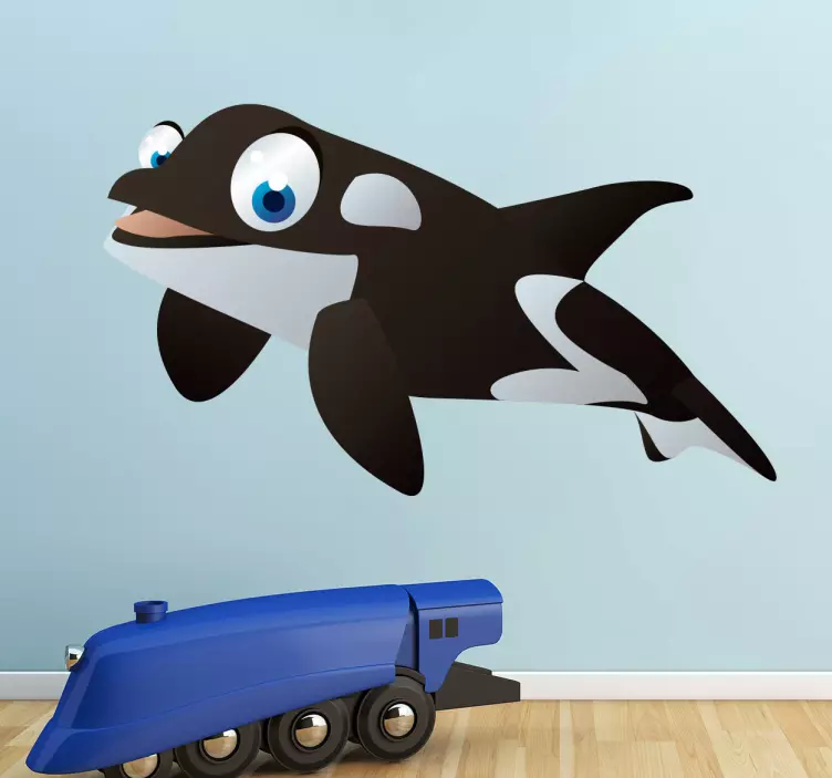 Orca Aufkleber - TenStickers