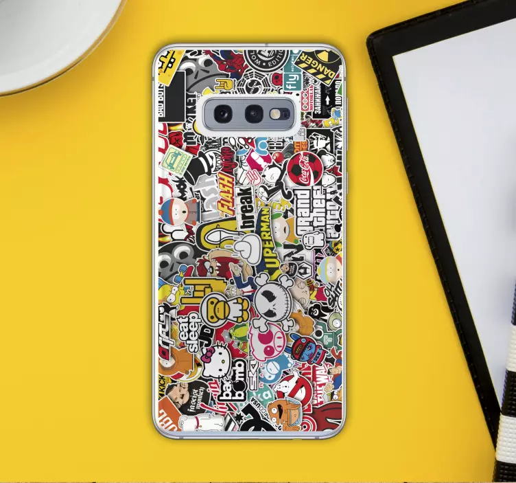 Origineller Aufkleber Samsung Urban Arts - TenStickers