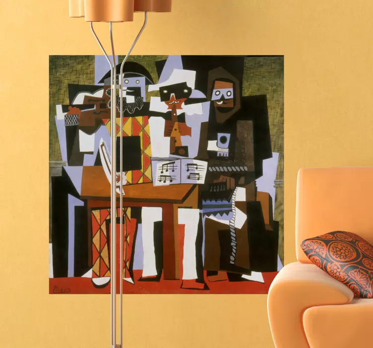 Poster Cubismo Picasso - TenStickers