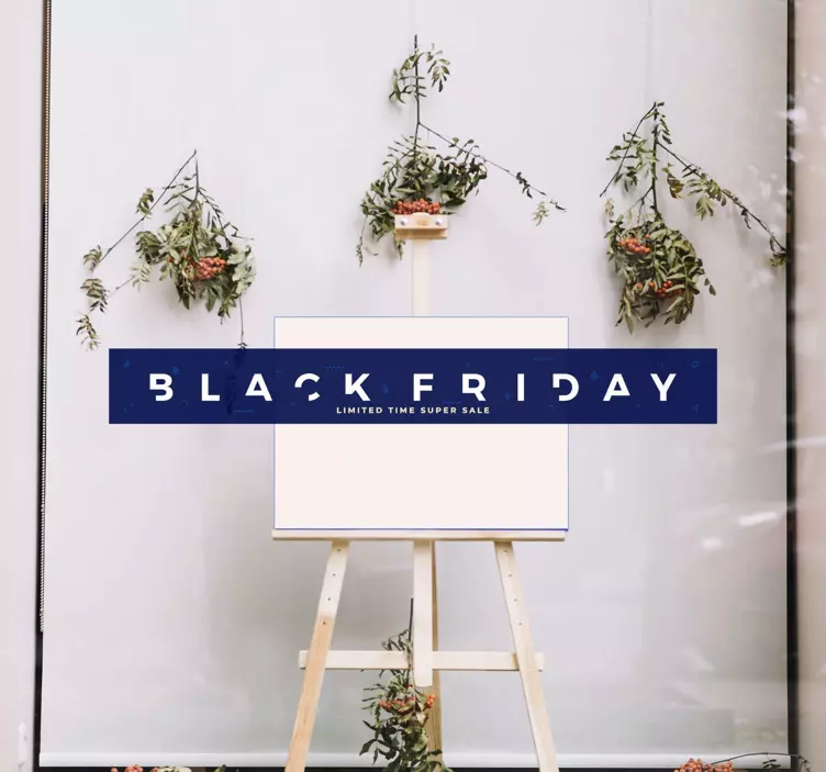 Wandtattoo Black Friday werbebanner zum verkauf - TenStickers