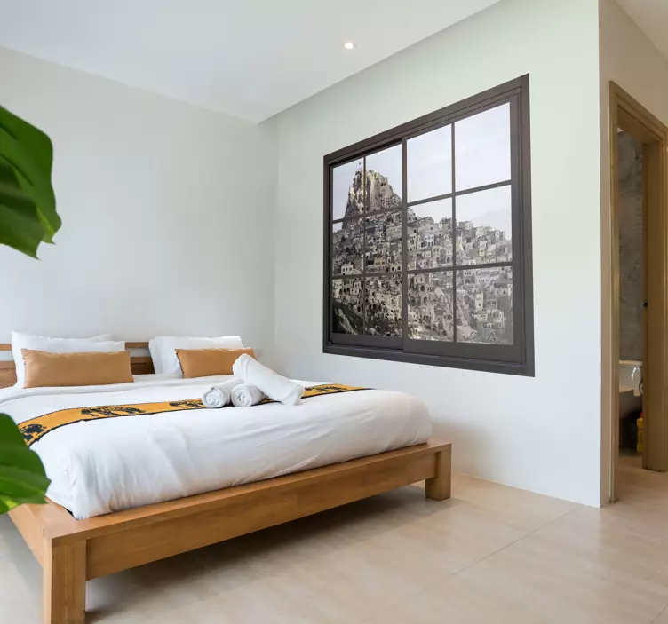 Wandtattoo Reise Schloss kappadokien - TenStickers