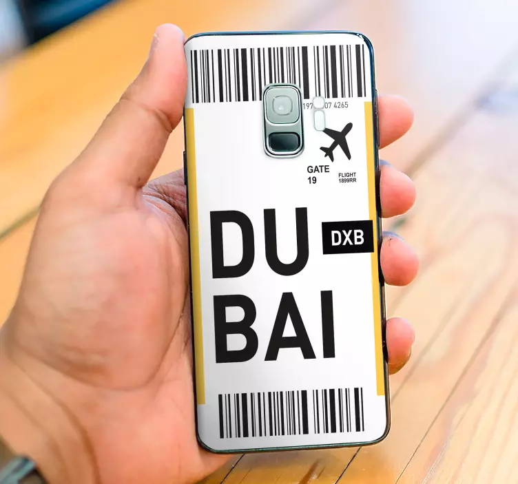 Samsung Sticker dubai reisepass - TenStickers