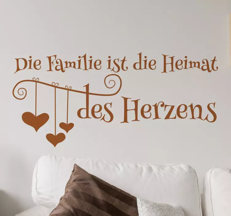 Spruch Familie - TenStickers