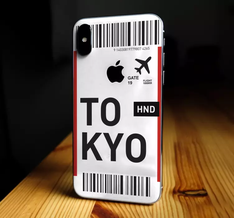 Sticker IPhone reise nach tokio - TenStickers