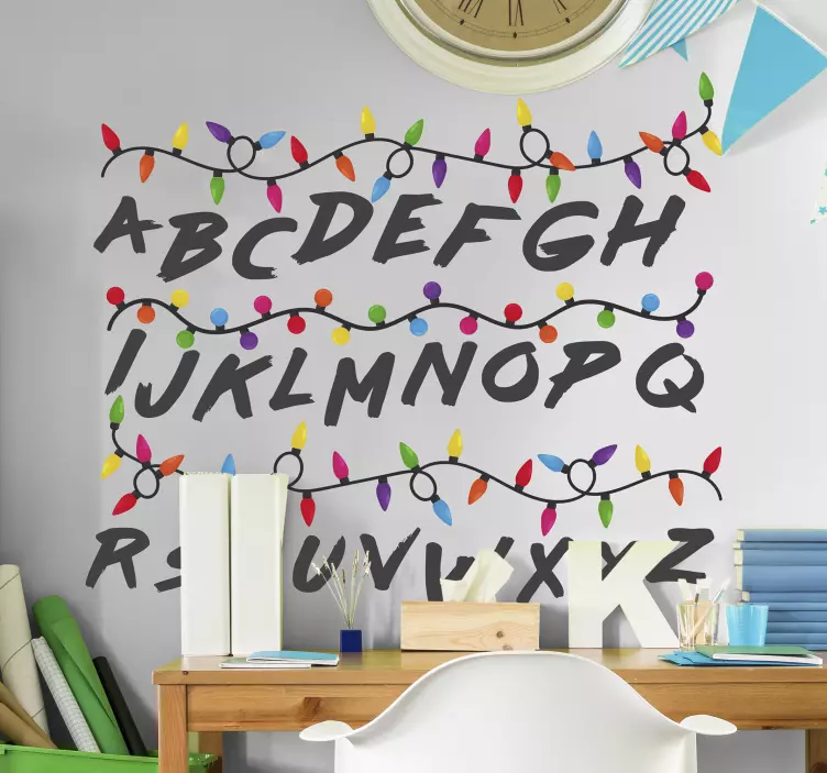 Stranger things kino wandaufkleber - TenStickers