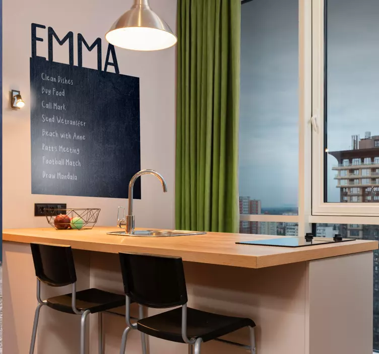 Tafelfolie Benutzerdefinierte tafel - TenStickers