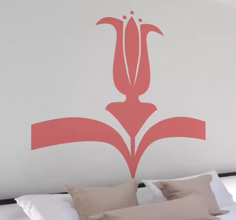 Wandtattoo abstrakte Vagina - TenStickers