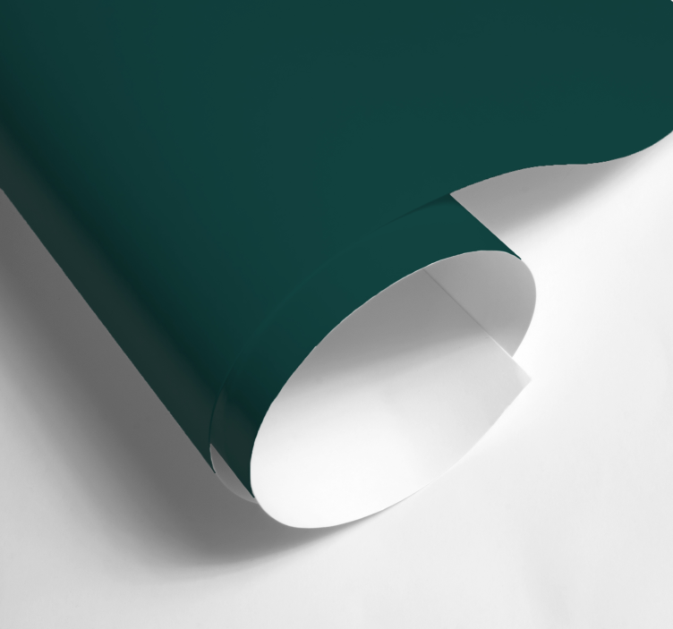 Wandtattoo einfarbig mattes dunkelgrün - TenStickers