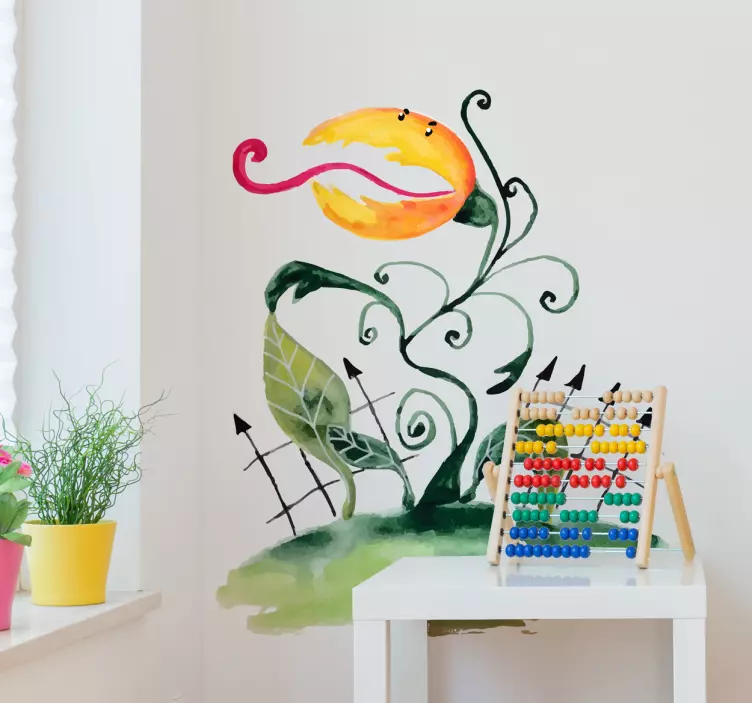 Wandtattoo Karnivoren - TenStickers