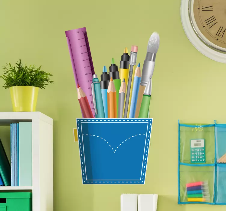 Wandtattoo Malertasche - TenStickers