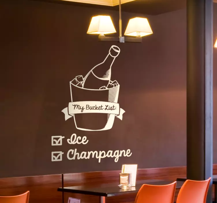 Wandtattoo my bucket list - TenStickers