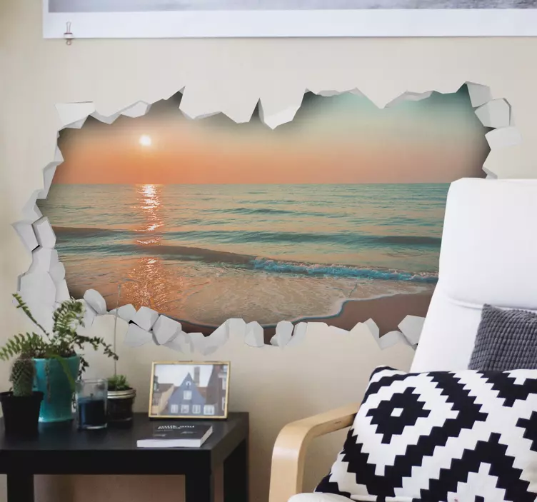 Aufkleber für die Wand Naturlandschaft - TenStickers