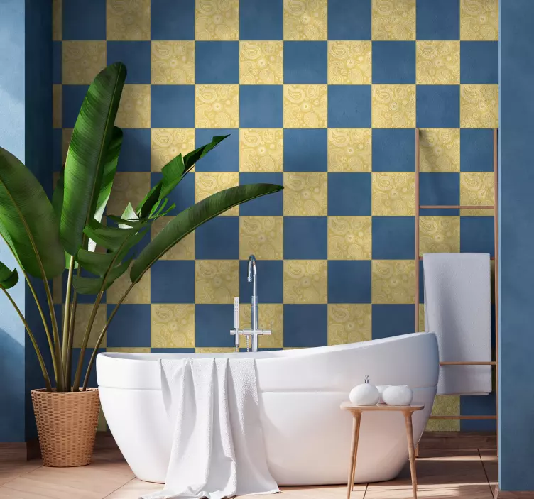 Wandtattoo Ornament elegante paisley-muster - TenStickers