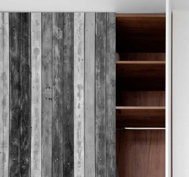 Möbelfolie landhaus-holzbretter - TenStickers