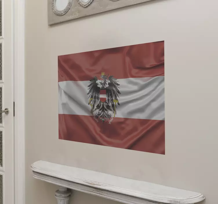 Aufkleber Österreich Adler - TenStickers