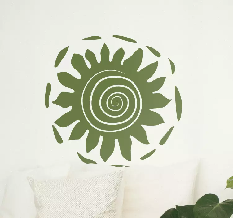 Wandtattoo Sonne Afrika - TenStickers