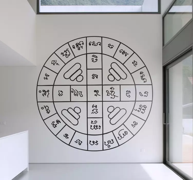 Wandtattoo Thai Kreis - TenStickers