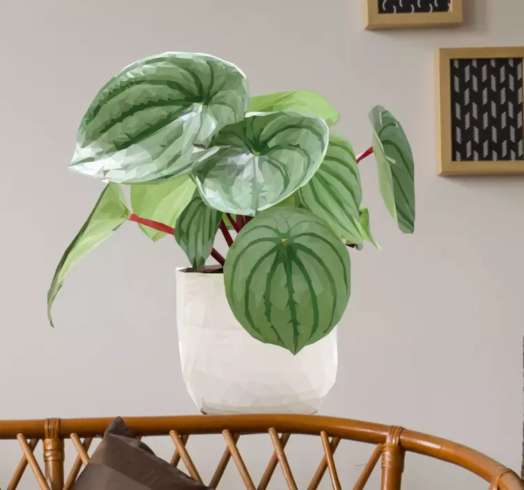 Wandtattoo tropische Pflanze - TenStickers