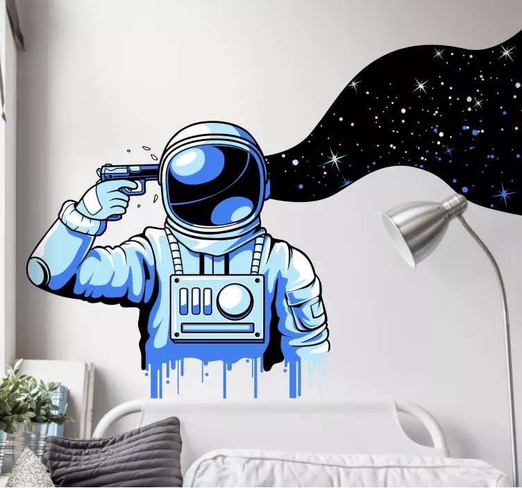 Wandtattoo Weltall astronauten-kosmikbilder - TenStickers