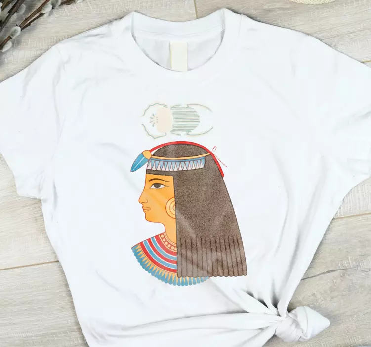 ägyptische göttin neith benutzerdefinierte T-Shirt - TenStickers