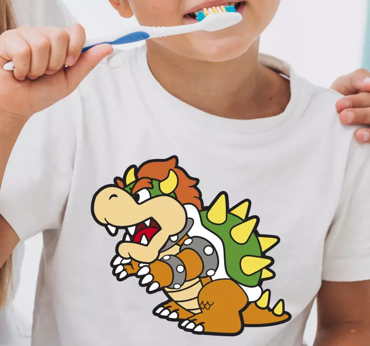 Tshirt Kind Camiseta de bowser - TenStickers