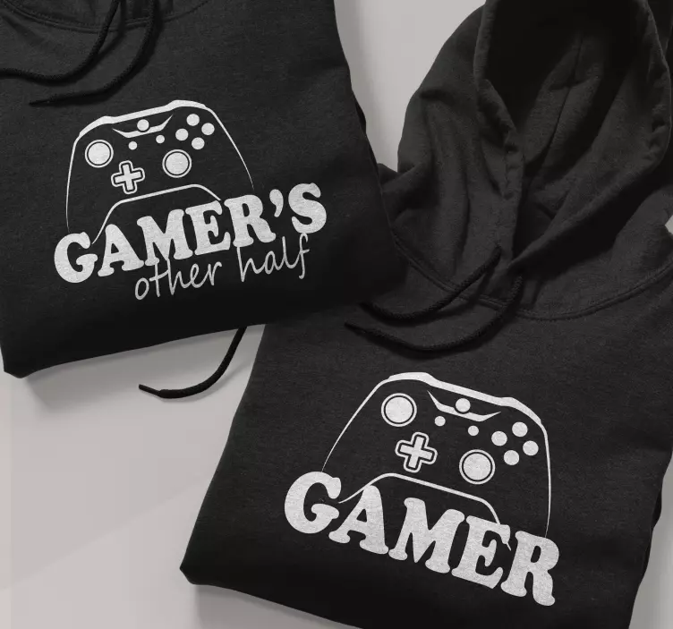 Paar T Shirt ein Gamer-Paar - TenStickers