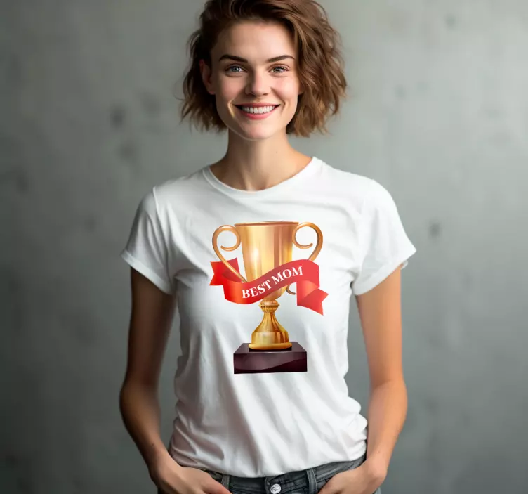 Muttertag T Shirt Beste mutter - TenStickers