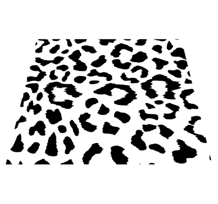 Vinyl teppich tiermuster leopard einfacher druck - TenStickers