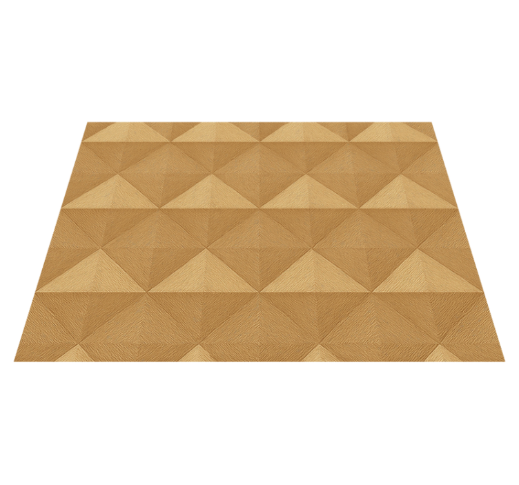 Vinyl teppich schlafzimmer 3d gold design - TenStickers